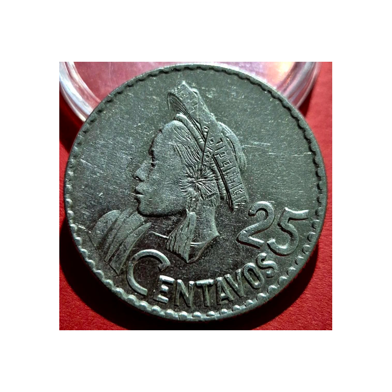 25 Centavos de Quetzal