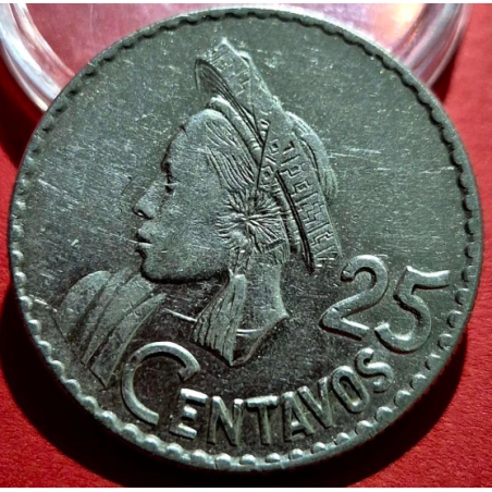 25 Centavos de Quetzal